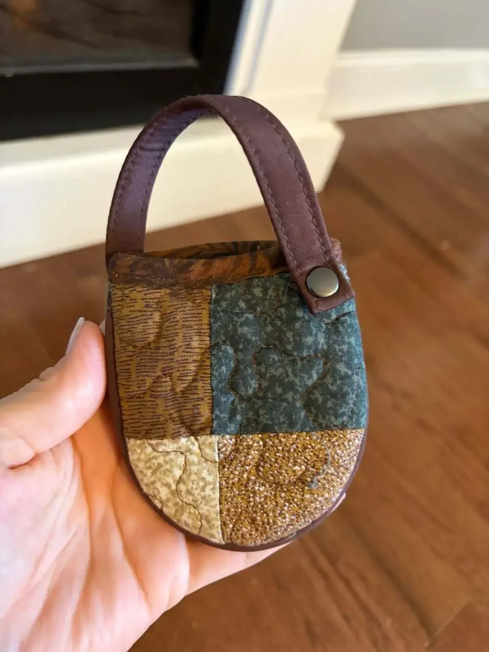 Donna Sharp Patchwork Quilted Backpack And Wallet Set